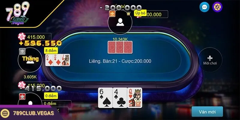 Game Bài 16 789club Bài liêng rất phổ biến