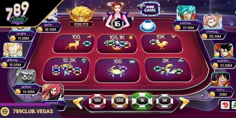 Mini Game 6 789club Minigame 789Club phù hợp với mọi đối tượng người chơi