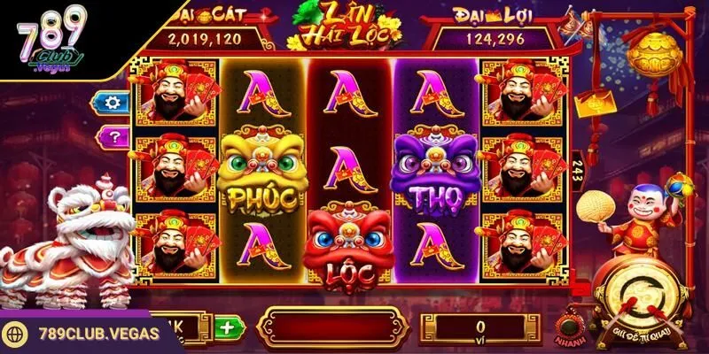 Slot Game 13 789club Lân hái lộc - Slot game 789Club đậm chất văn hóa phương Đông